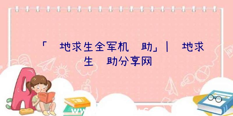 「绝地求生全军机辅助」|绝地求生辅助分享网